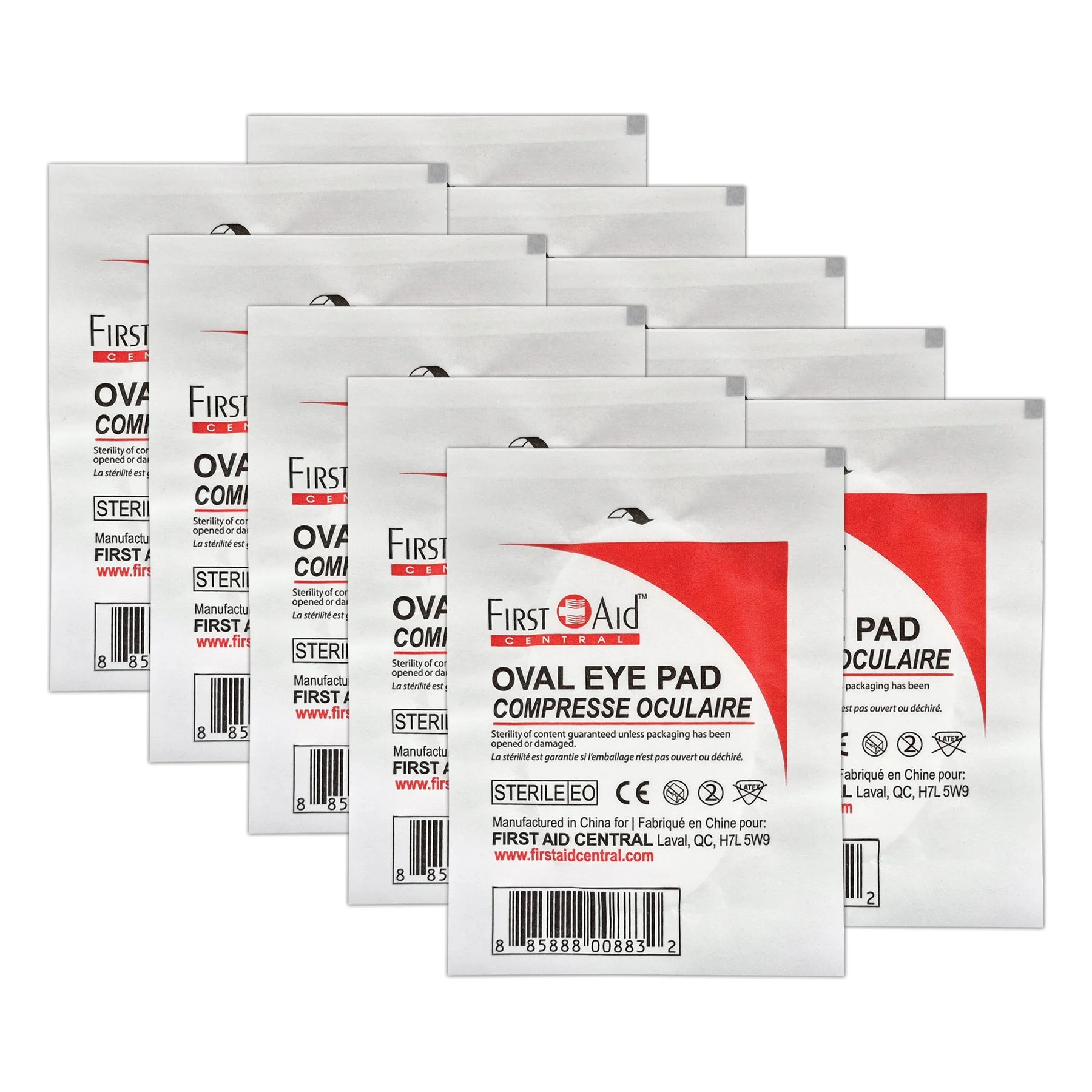 Oval Eye Pad - 10 pack - Image 2