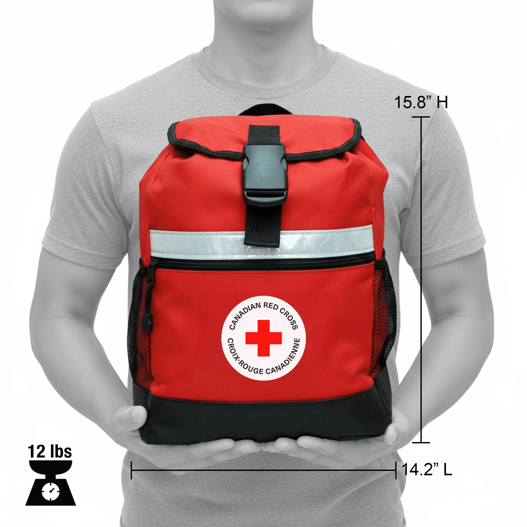 3-Person Basic Disaster Preparedness Kit – 72-Hour Emergency Survival Bag - Image 6