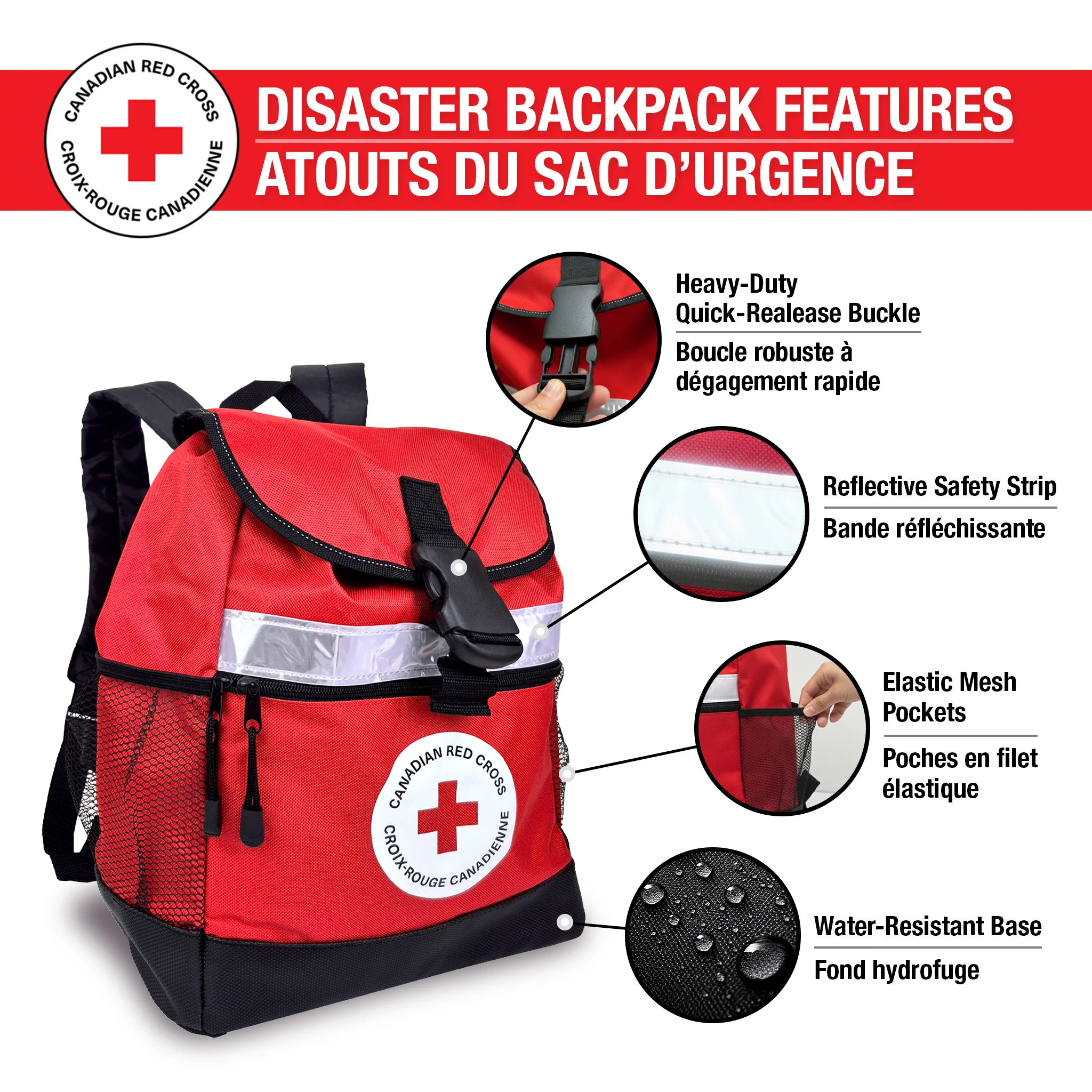 4-Person Basic Disaster Preparedness Kit – 72-Hour Emergency Survival Bag - Image 7