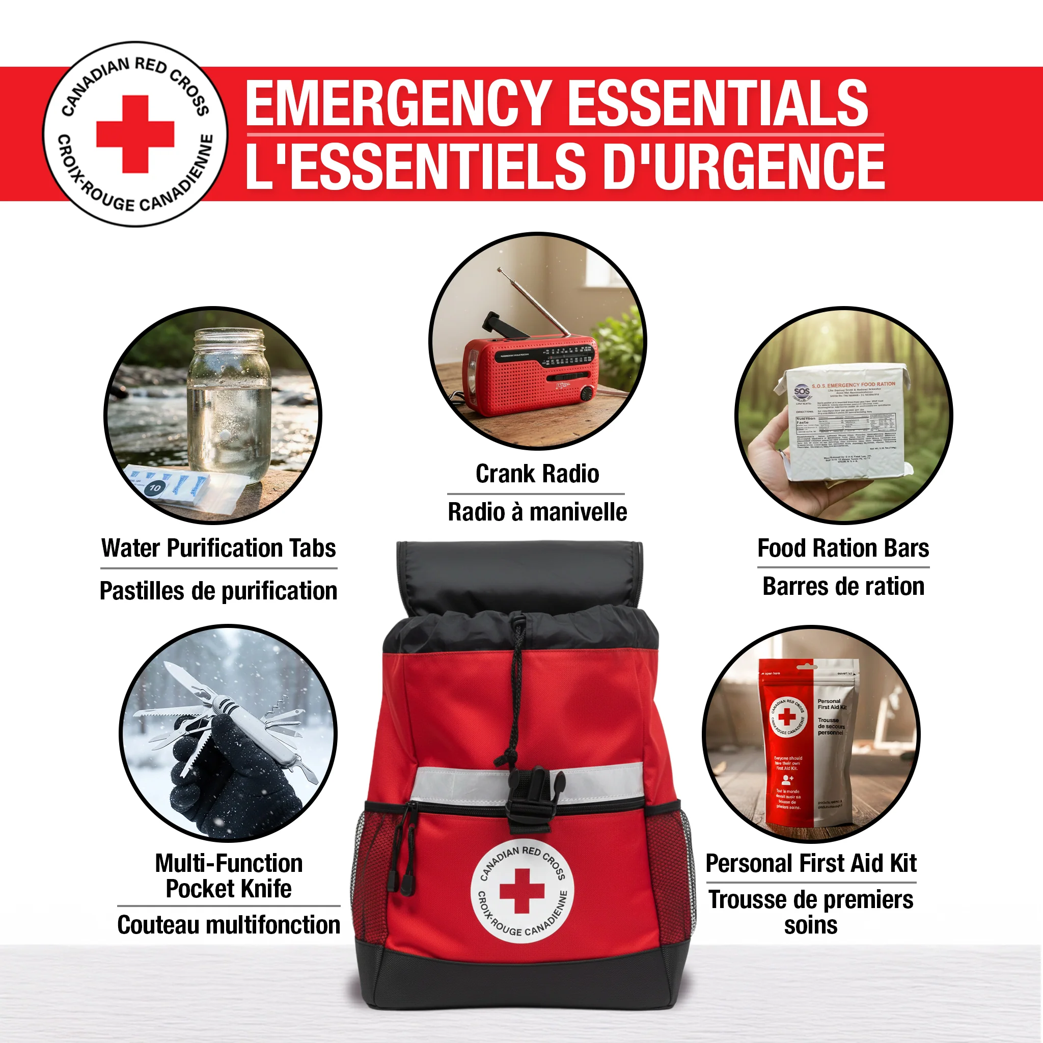 4-Person Basic Disaster Preparedness Kit – 72-Hour Emergency Survival Bag - Image 8