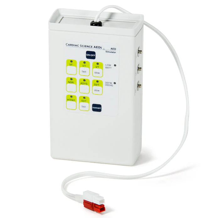Powerheart G3 AED Simulator w/ 3-lead terminals