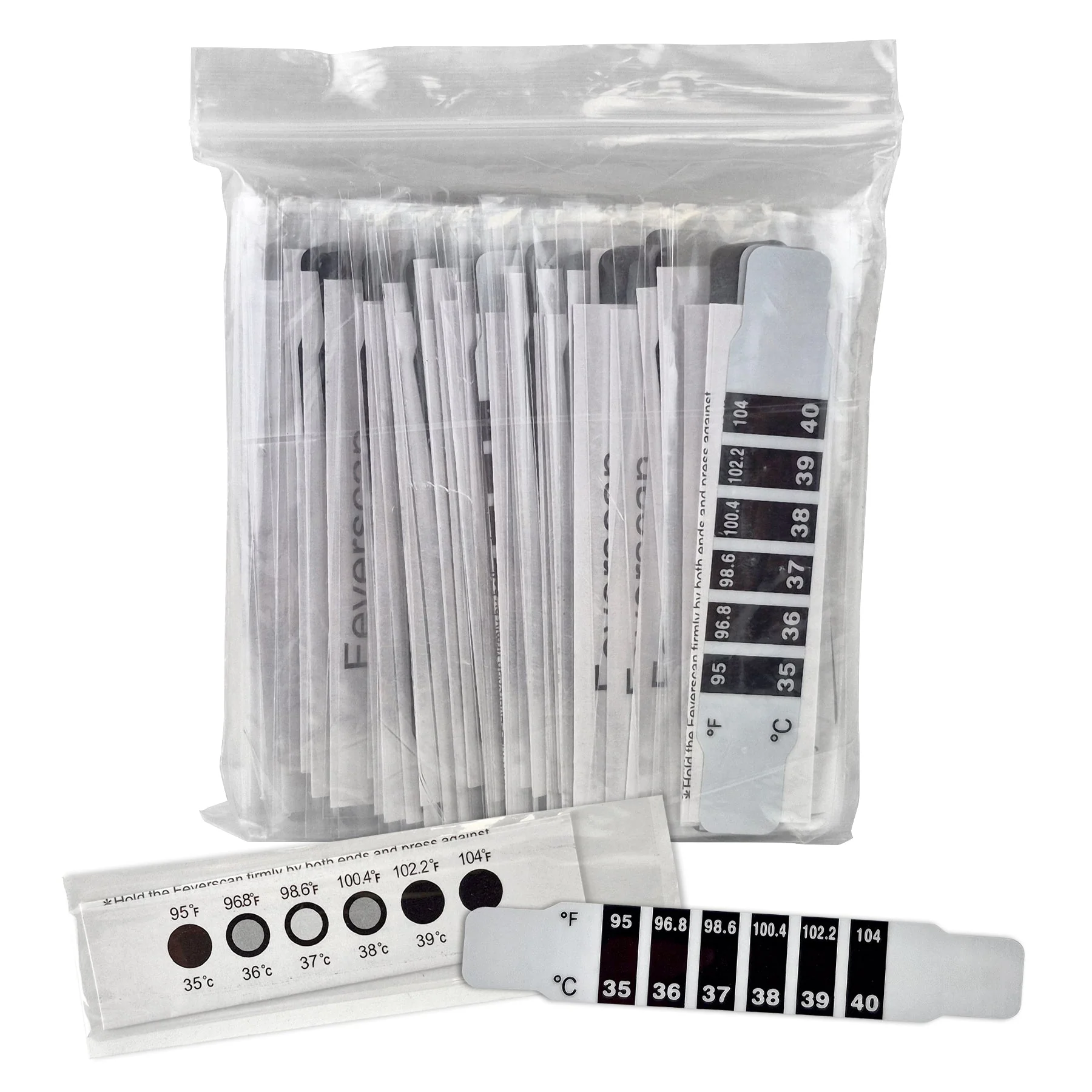 Thermometer, disposable, single - Pack 100